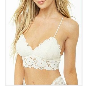 Viscose lining!!! Lace cami bralette bra padding